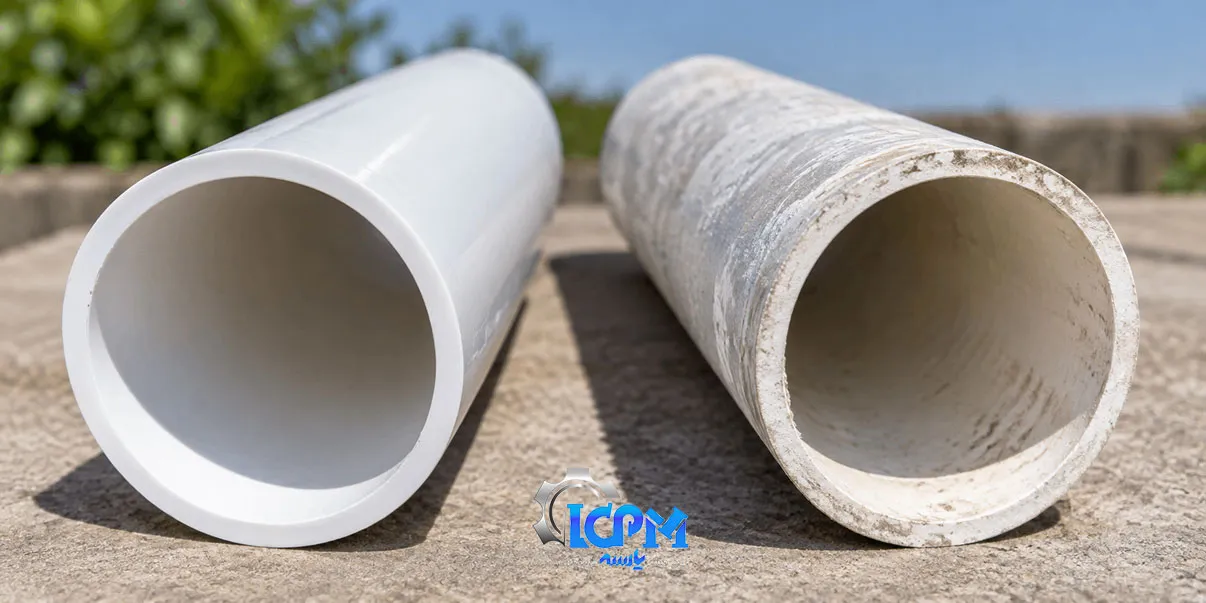 آیا نور خورشید بر لوله های PVC تاثیر دارد?